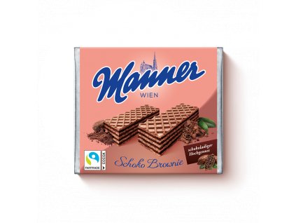 Manner Wafle czekoladowo-brownie 75g