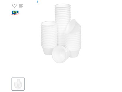 Aro Miska na zupę XPS 500 ml 50 szt.