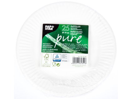 PAP STAR Pure Podkładka z papieru 19 cm 25 szt.
