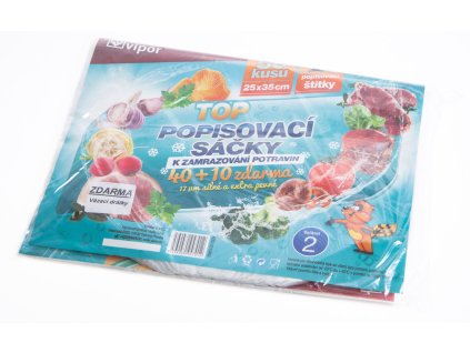 Vipobal  Torebki do mrożenia żywności 17MY 25x35 cm 2x50 szt.