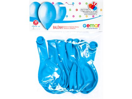 GEMAR Niebieskie baloniki 26 cm 10 szt.