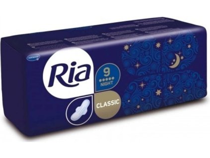 Ria Classic Night Podpaski na noc 9 szt.