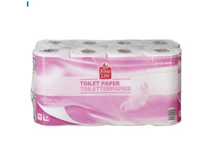 Fine Life Papier toaletowy biały 4-warstwowy 16 rolek
