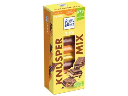 Ritter Sport mini Knusper Mix czekolady z nadzieniem 150g