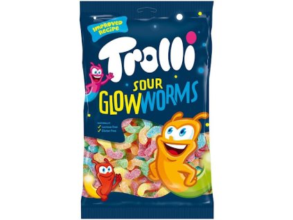 Trolli Sour Glowworms żelki owocowe robaczki 1kg