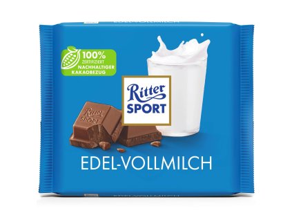 Ritter Sport Edel Vollmilch pełna mleczna czekolada 100g