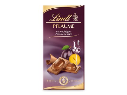 Lindt Pflaume czekolada z likierem śliwkowym  100g