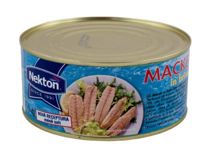Nekton Makrela w lekko słonej zalewie 900g