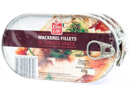 Fine Life Makrela w sosie pomidorowym 170g