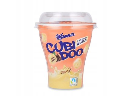 Manner Cubi doo wafelki w białej czekoladzie 135g