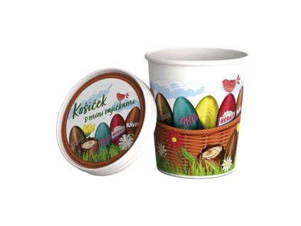 Zestaw kremowych jajek Mila Horalky Kavenky i Kakaowe 218g