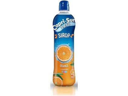 Capri-Sun Sirup Orange Zero Syrop pomarańczowy bez cukru 600ml