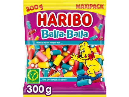 Haribo Balla-Balla vegetarisch Żelki owocowe 300g