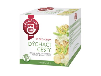 TEEKANNE Herbatka na drogi oddechowe z imbirem 10x2g