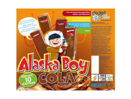 Alaska Boy Icesticks Cola lody do zamrożenia 10x50ml