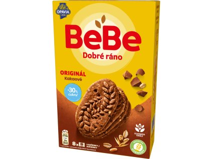 OPAVIA BeBe Ciasteczka kakaowe na dzień dobry - 30% cukru 400g