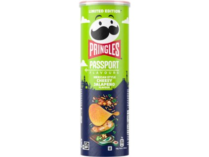Pringles Mexican Style Cheesy Jalapeno 165 g
