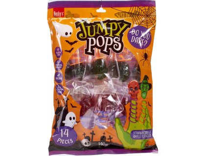Becky's Jumpy Pops Lizaki 140 g
