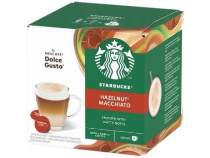 Dolce Gusto STARBUCKS Hazelnut Macchiato 6+6 kapsułek