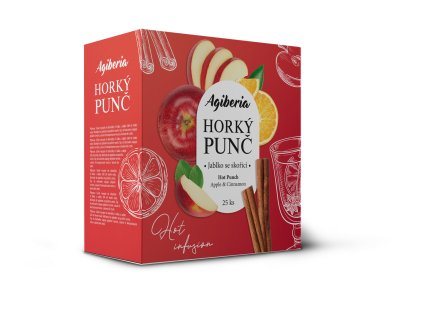 AGIBERIA gorący poncz jabłkowy + cynamon 25 x 20 g