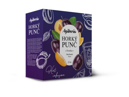 AGIBERIA gorący poncz śliwkowy 25 x 20 g