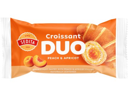 Sedita Croissant Duo Peach brzoskwinia i morela 50 g