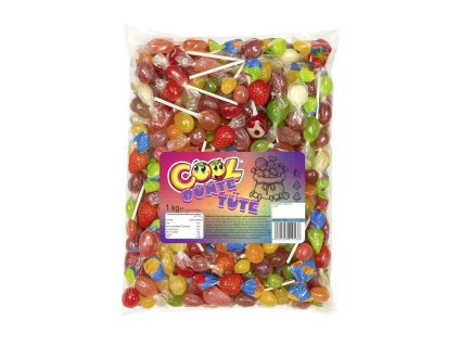 Cool Bunte Tüte Mix lizaków, cukierków, gum do żucia 1 kg