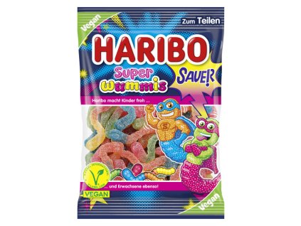 Haribo Super Wummis Kwaśne żelki owocowe 175 g