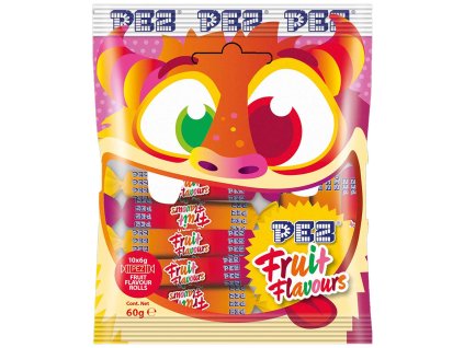 PEZ Fruit Rolls Cukierki owocowe 60 g