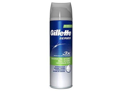 Gillette® Series pěna na holení pro muže Sensitive 250ml