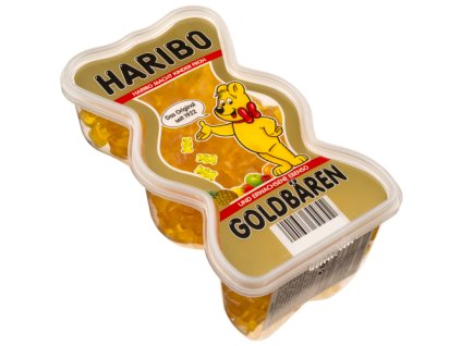 HARIBO Goldbaren Złote Misie CYTRYNOWE 450g w pudełku w kształcie misia
