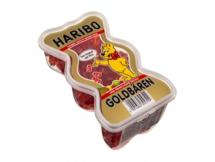 HARIBO Goldbaren Złote Misie TRUSKAWKOWE 450g w pudełku w kształcie misia
