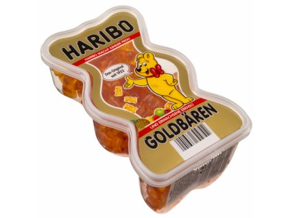HARIBO Goldbaren Złote Misie POMARAŃCZOWE 450g w pudełku w kształcie misia