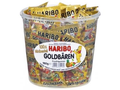 HARIBO Goldbaren Złote Misie 100 opakowań x 10g w pudełku