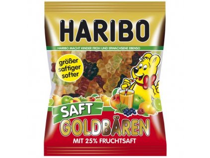 HARIBO Goldbaren Saft Złote Misie z sokiem owocowym 160g