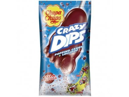 Chupa Chups Crazy Dips lizak o smaku cola 14g