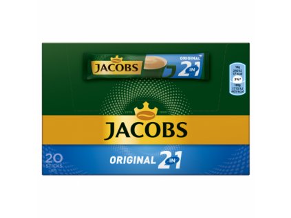 Jacobs Porcjowana kawa rozpuszczalna 2w1 (20x14g) 280g