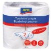 ARO Toaletní papír 2-vrstvý bílý 4ks