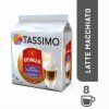 TASSIMO Kawa GEVALIA Latte Macchiato mniej cukru 8 porcji