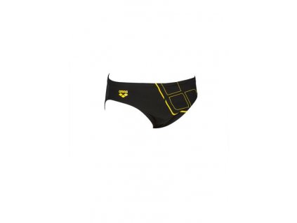 Essentials Brief černá;žlutáa