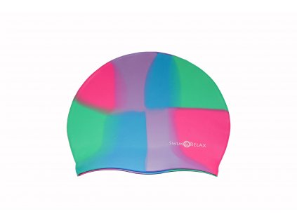 Swim&Relax Multicolor plavecká čepice ANETKA