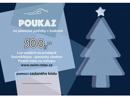 poukaz vanoce 500