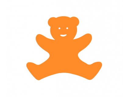 Dena plavecká deska medvídek oranžová