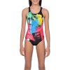 Arena G Rock Jr Swim Pro Back One Piece Plavky dívčí vcelku