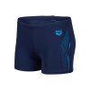 ARENA PERFORMANCE BOYS' GRAPHIC SWIM SHORTS NAVY