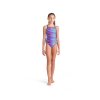 ARENA PERFORMANCE GIRLS' RACING STRIPE LIGHT DROP BACK