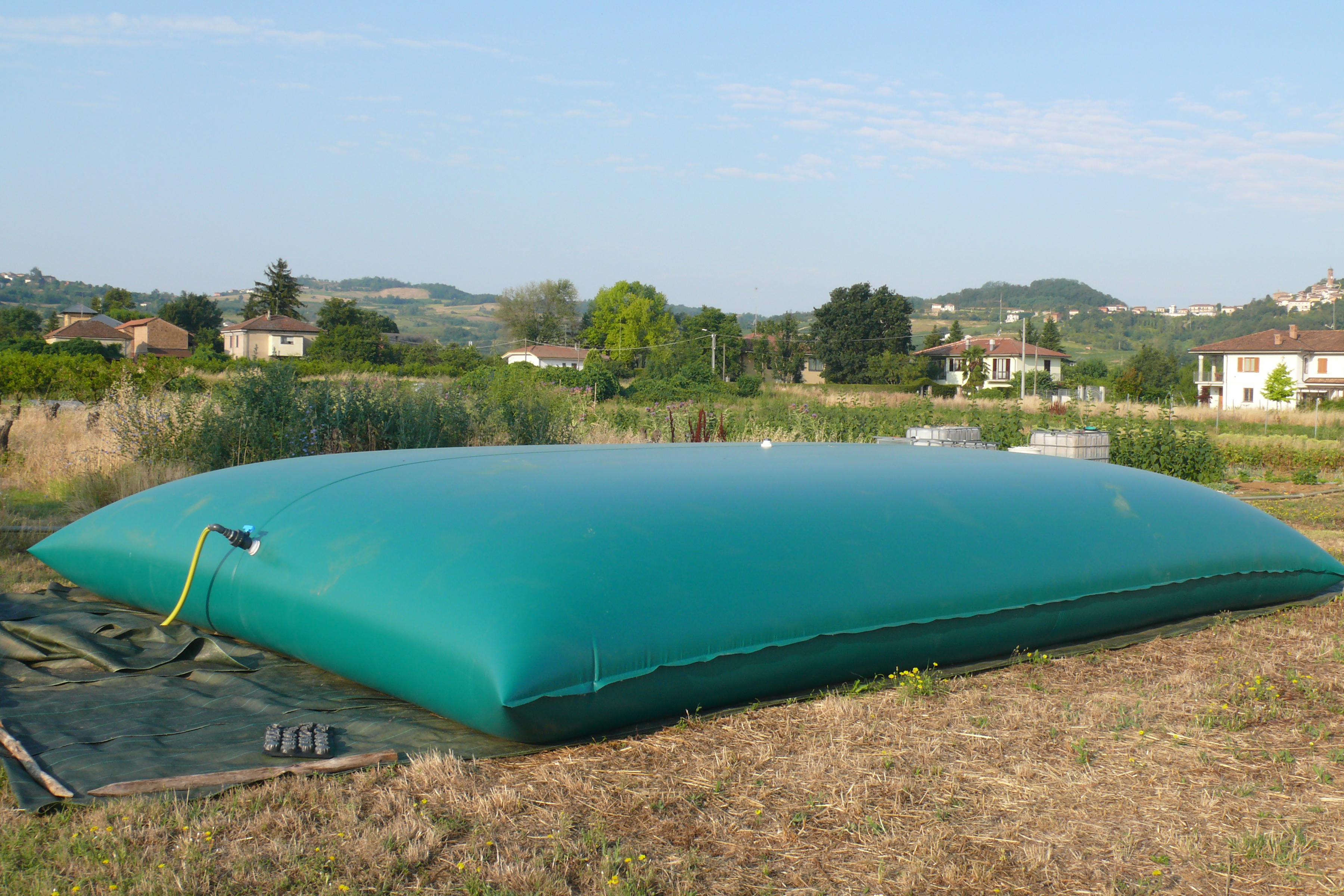 Velkokapacitní vaky na vodu. Úspora místa, času i peněz.