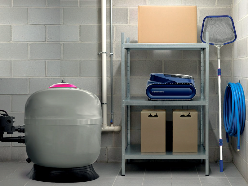 Jak správně zazimovat bateriové bazénové vysavače BWT?