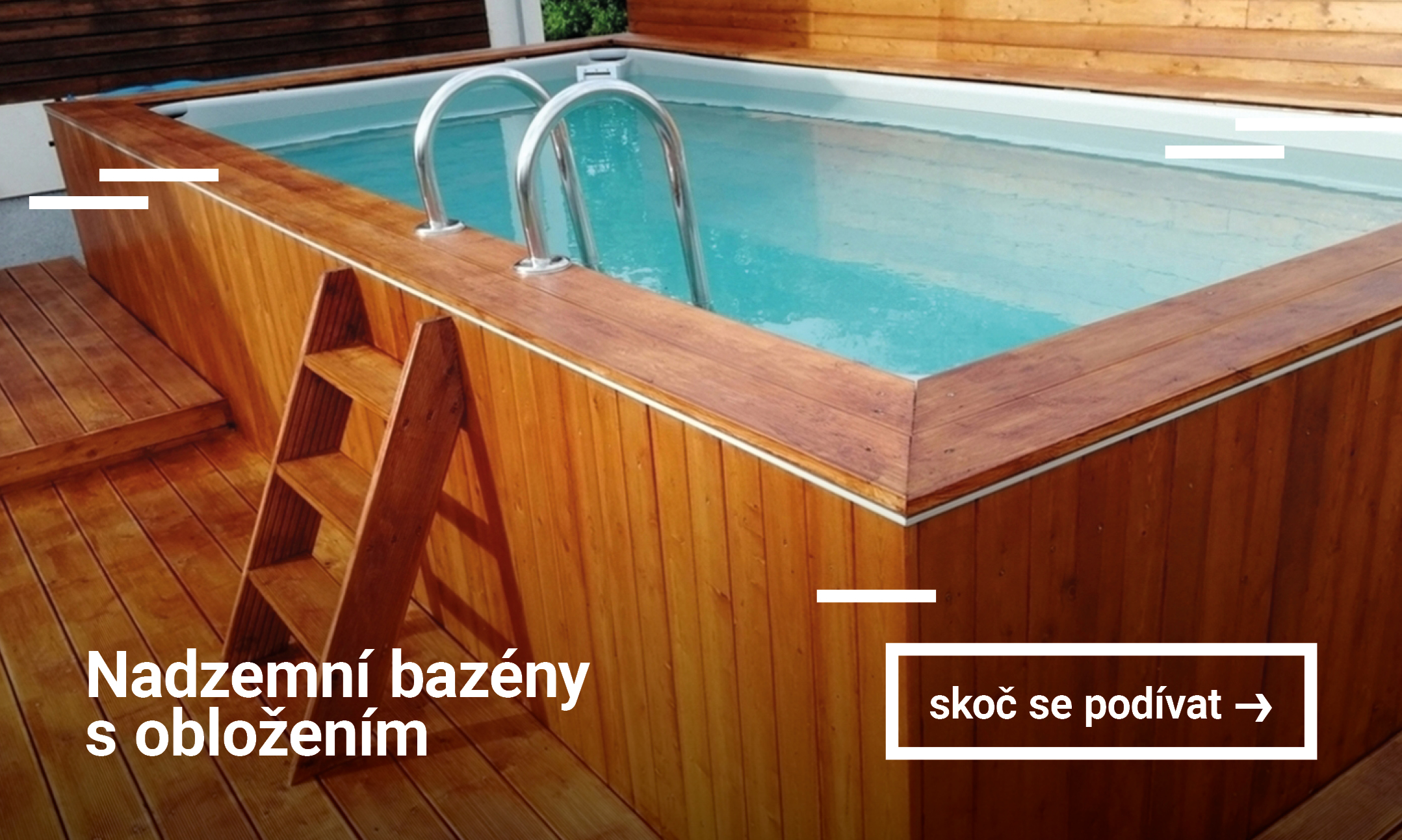 Nadzemní bazény s obložením