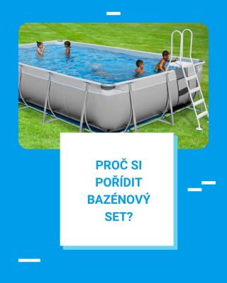 💡Věděli jste, že…? Na našem e-shopu můžete zakoupit cenově zvýhodněné bazénové sety, které stačí jednoduše sestavit,...